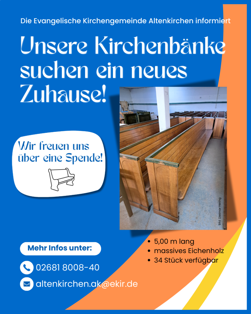 Kirchenbänke